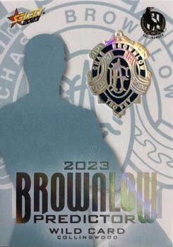 2023 Select AFL Footy Stars - Brownlow Predictor Platinum #BPP8 Collingwood Wild Card Front